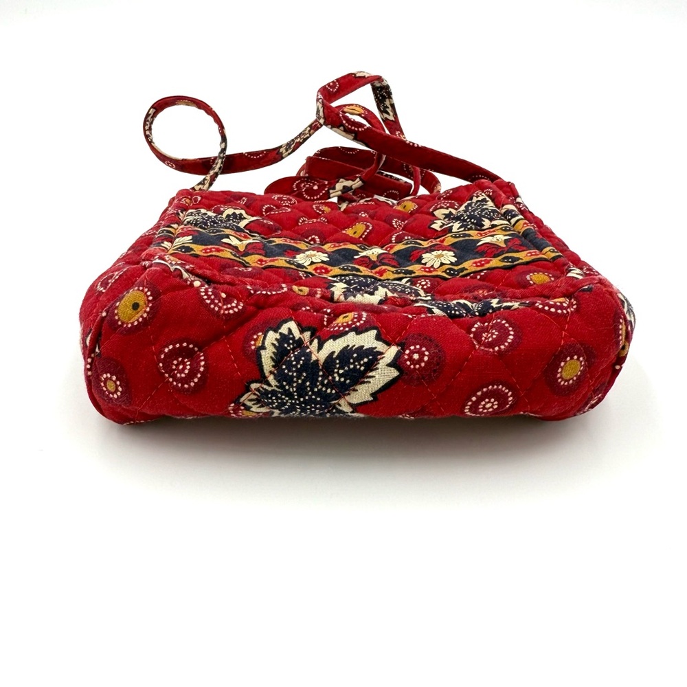 Vera Bradley Retired Red Coin Mini Hipster Crossbody Bag (BVB0001) - Picture 2 of 10